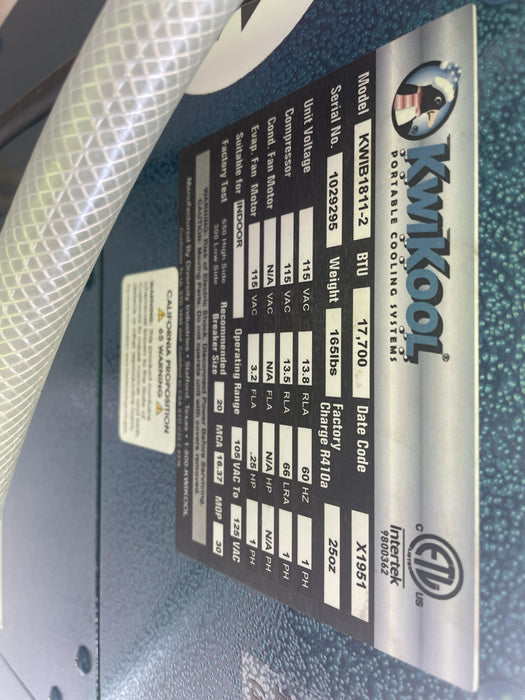 2023 KWIKOOL KWIB1811-2