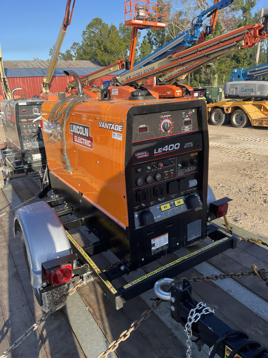 2022 Lincoln Electric LE400 Kubota V1505, Trlr, Cable Rack, Light Kit, ES Decals, T3