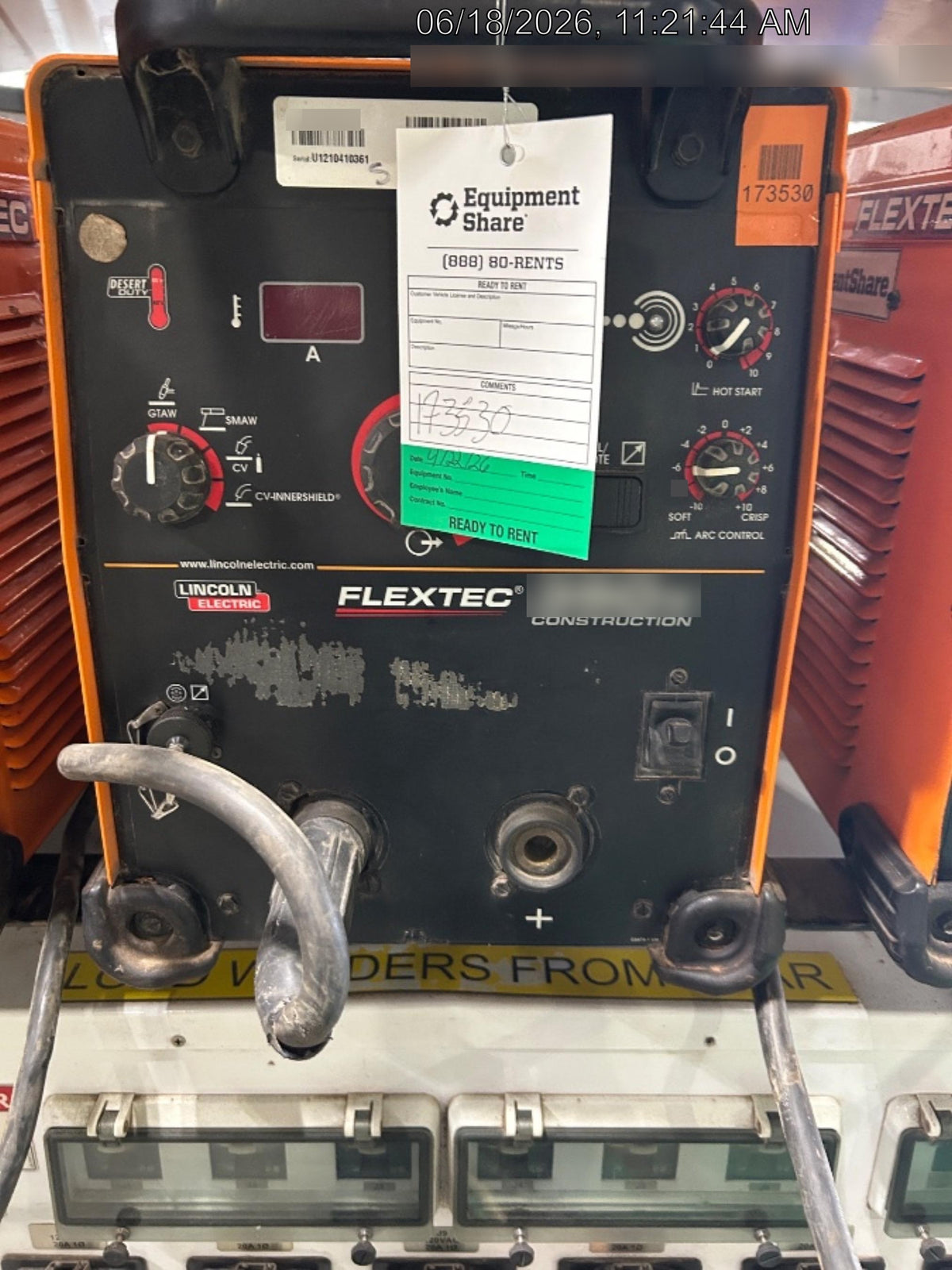 2021 LINCOLN ELECTRIC FLEXTEC 350X