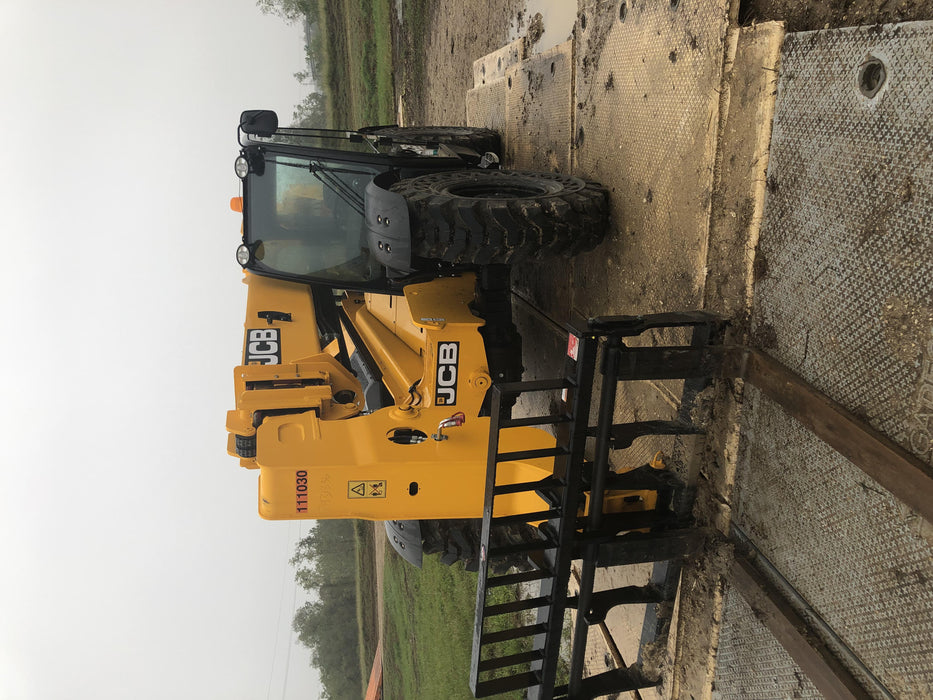 2020 JCB 509-42 Cab/Heat/Air, Solid Tires, Work Lights, Beacon, Aux Hydraulics, Back up Alarm, Lifting Eye, ES Decals