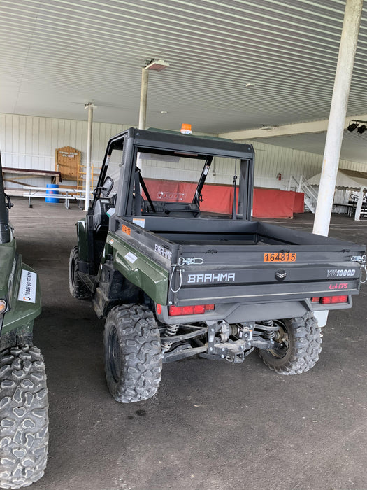 2021 Yanmar YU1000 Canopy, Steel Wheel, Poly WindShield, Beacon, Backup Alarm