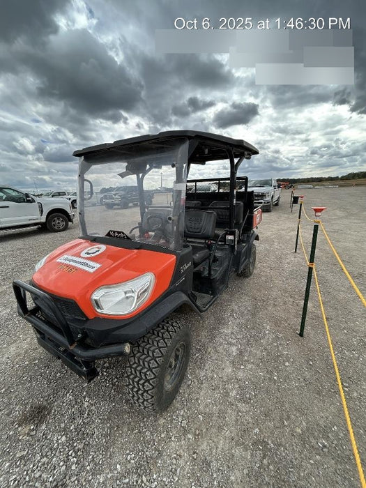 2022 Kubota RTV-X1140W-H Plastic Canopy, Windshield Acrylic Clear, LED Strobe Light, Wire Harness Kit, Back up Alarm