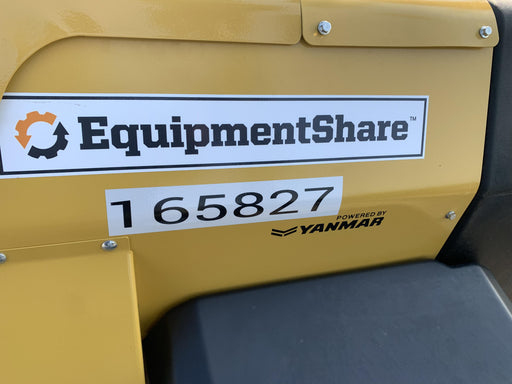 2021 Allmand NLV3GR (4) LED Light Fixture 350W, 23' Vertical Mast, 3kW Prime, Towable, Deep Sea L401, Leveling Jacks, Yanmar T4F 5.8hp