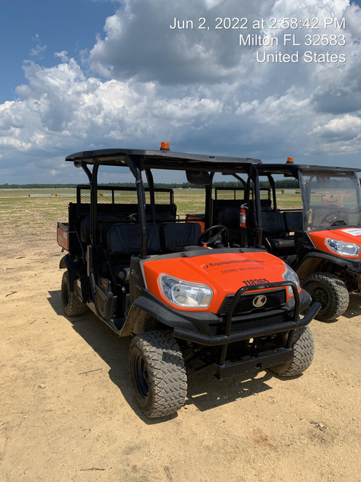 2020 Kubota RTV-X1140W-H Canopy, 4-Seater, Diesel, Windshield Acrylic Clear, LED Strobe, Backup Alarm