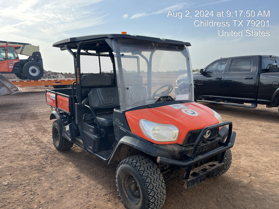 2024 Kubota RTV-X1140W-H 4WD, LED Strobe, Windshield Acrylic Clear, Plastic Canopy, Wire Harness Kit, Backup Alarm