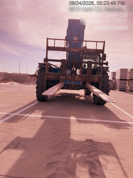 2019 Genie GTH-844 Cab/Heat/AC, Solid RT Tires, LED Work Lights, Beacon 60" QA Carriage, 48" Forks
