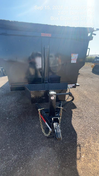 2024 TEXAS PRIDE TRAILERS 14'L x 7'W 5 Cu Yd Trunnion Hydraulic Dump