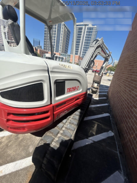 2025 TAKEUCHI TB250-2R