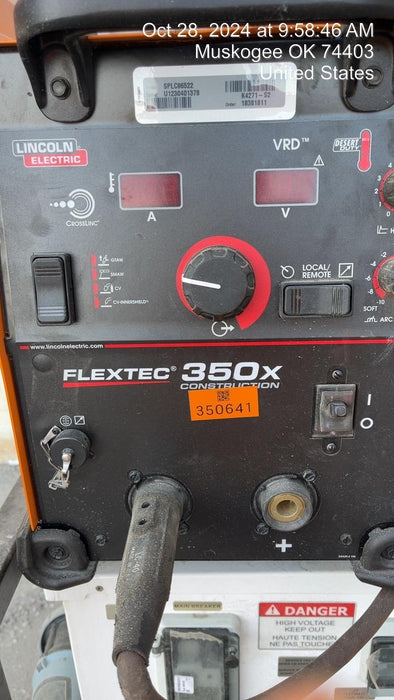 2023 LINCOLN ELECTRIC FLEXTEC 350X