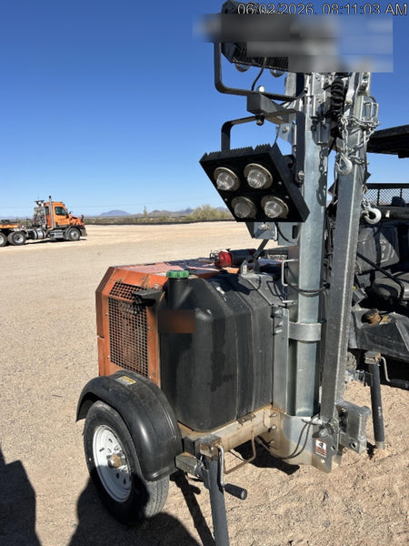 2024 Wanco WLTT-4MM4K Diesel, Deep Sea Controller, Shore Power Plug, Auto Start, (4) 350W LED Floodlights, 4kW Generator, 60 Gal Fuel Tank, 2" Ball, T3