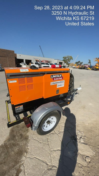 2022 Lincoln Electric LE400 Kubota V1505, Trlr, Cable Rack, Light Kit, ES Decals, T3