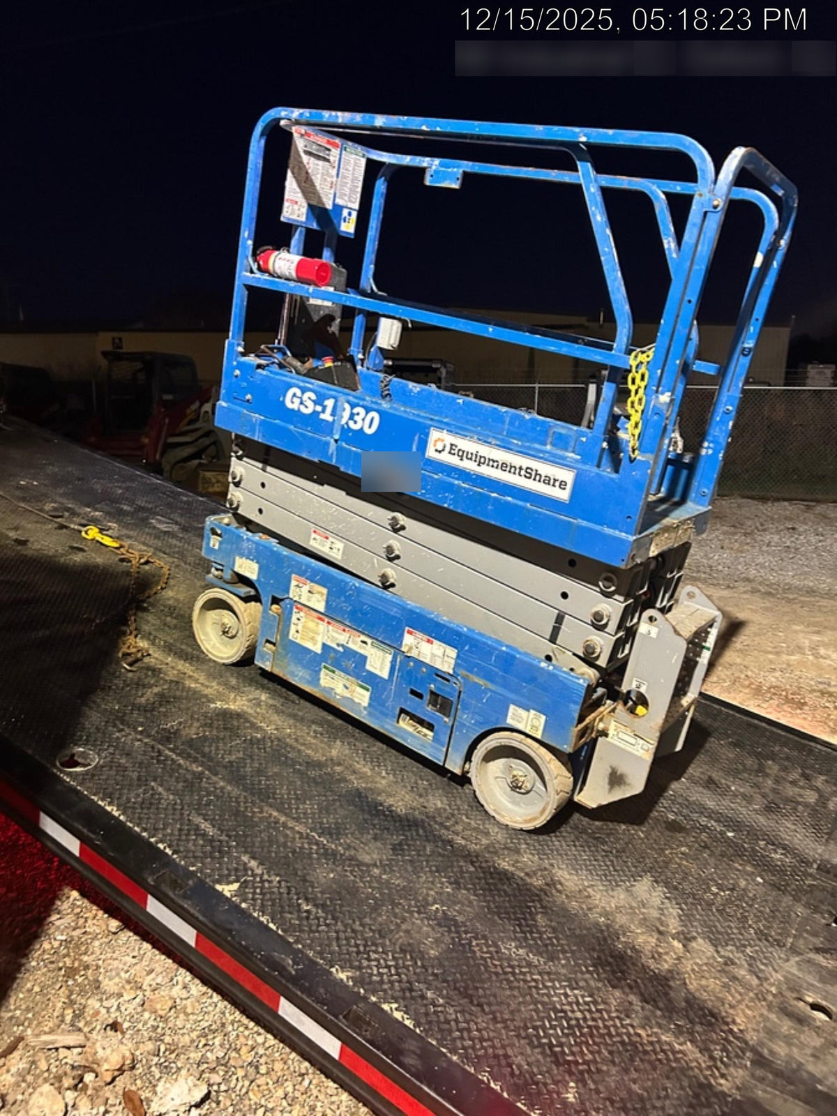 2020 Genie GS-1930 Fixed rails with chain entry gate - Pre A92.20