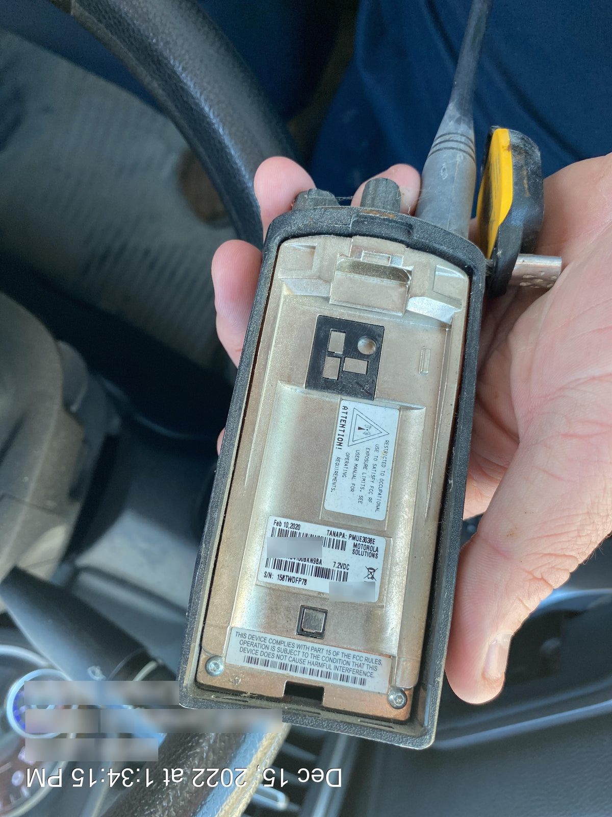2020 MOTOROLA RDU4100