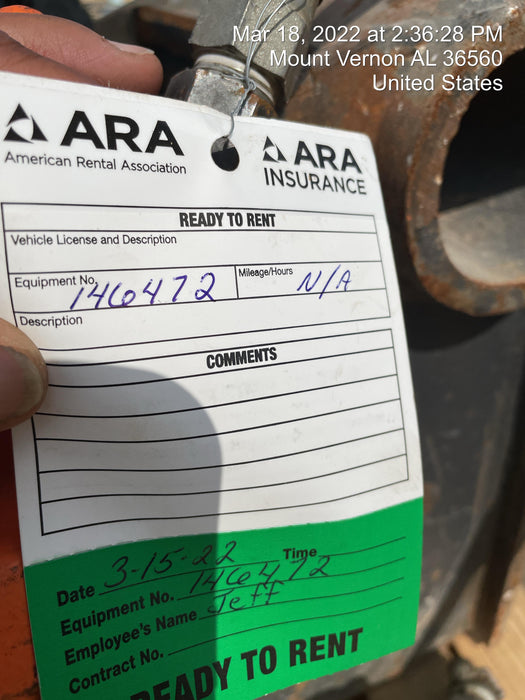 2021 MICHIGAN PNEUMATIC MP-133-ORANGE-NEP