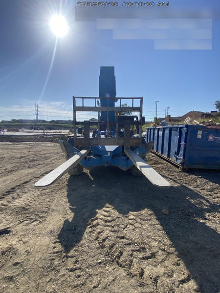 2018 Genie GTH-1056 Genie GTH-1056 w/ROPS, Work Lights, Solid Tires, RH Cab Mesh, Beacon, 60" Carriage and Forks