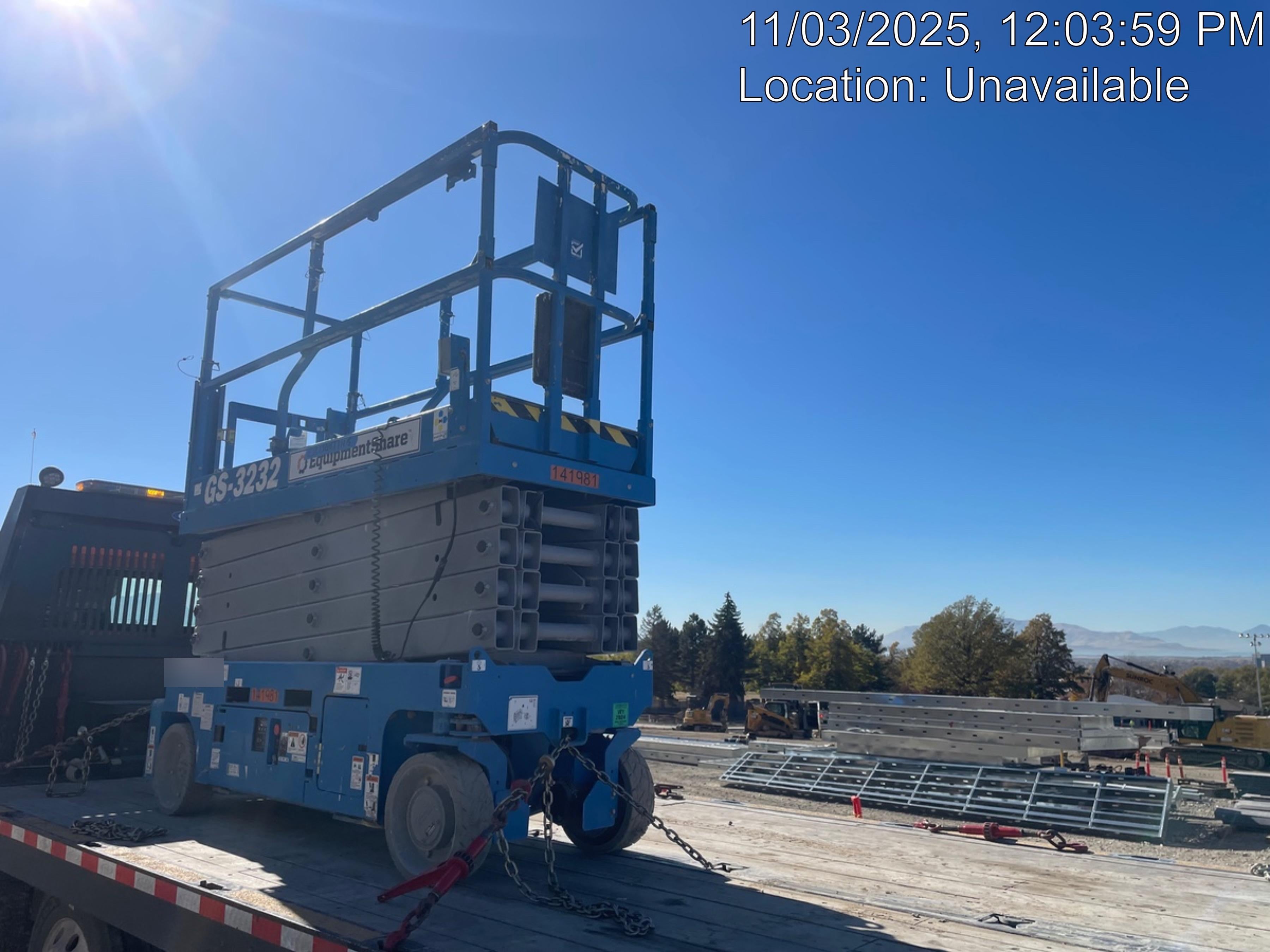 2020 Genie GS-1930 Solid Non Marking Tires, Beacon, Folding rails with half height swing gate