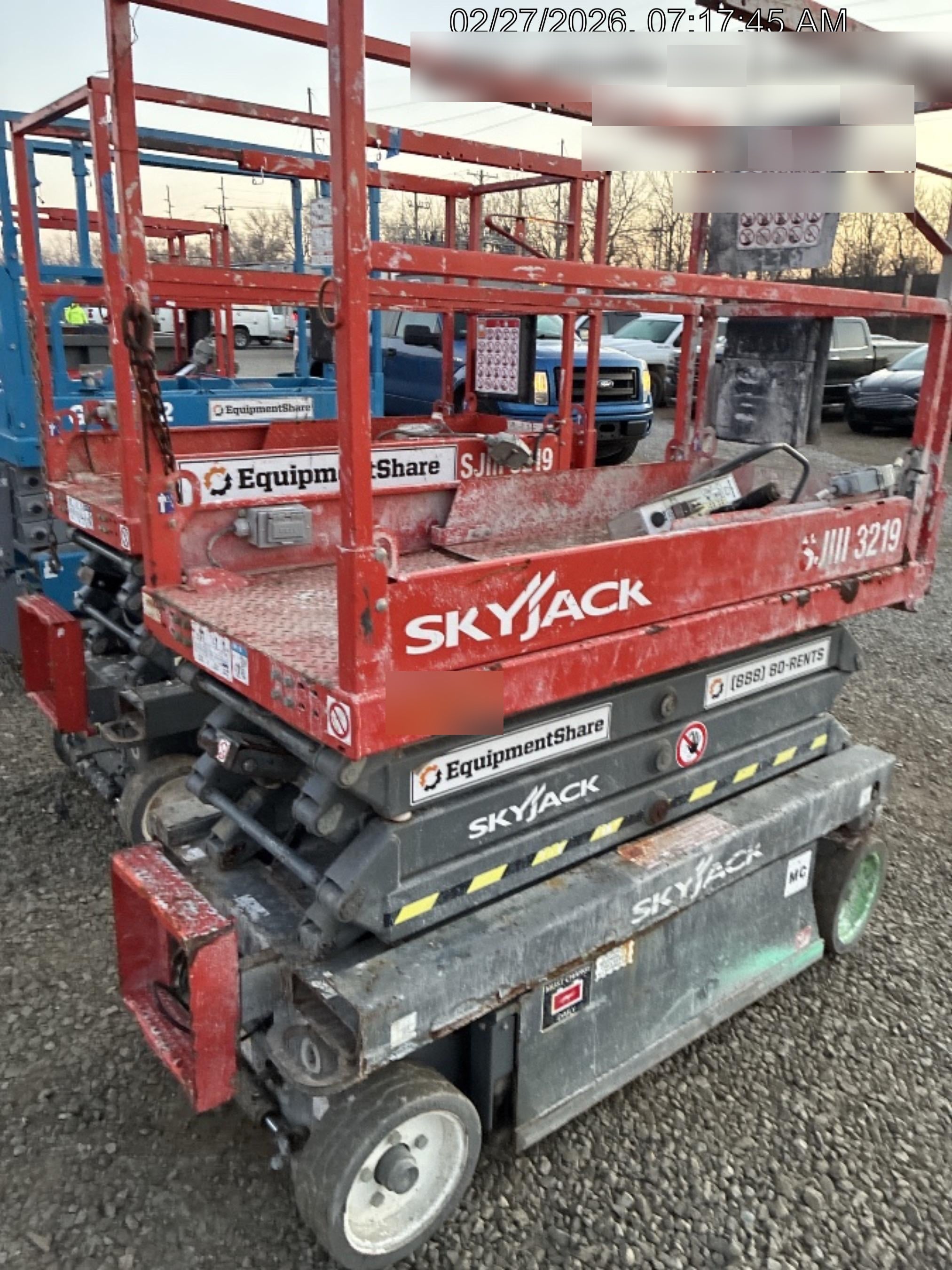 2016 SKYJACK SJIII-3219