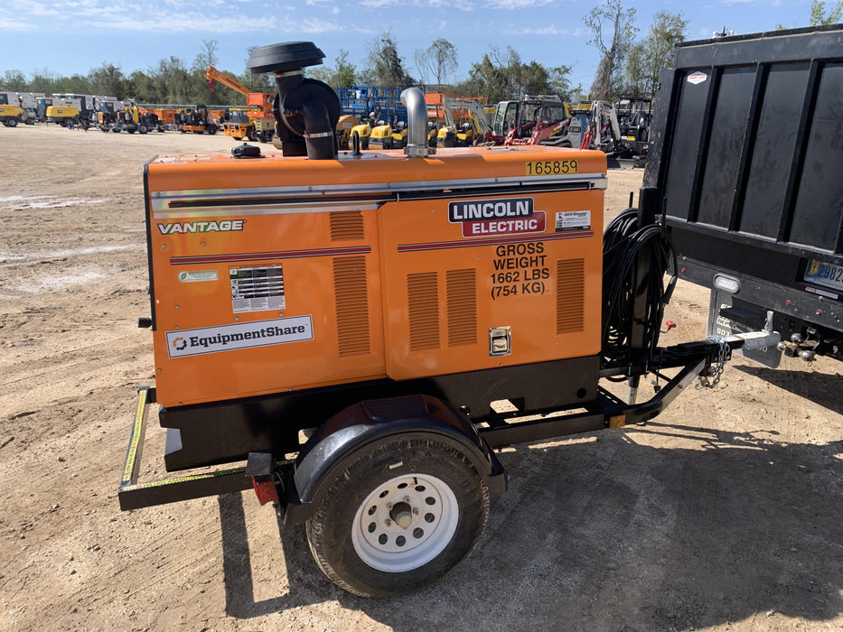 2021 Lincoln Electric Vantage 549X Ready Pak 3, ORANGE (includes trailer, cable rack, fender light kit)
