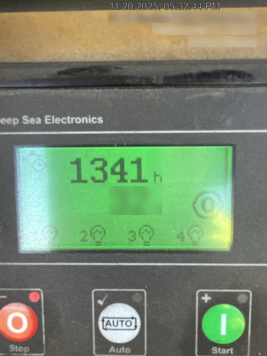 2022 Allmand NLV3GR (4) LED Light Fixture 350W, 23' Vertical Mast, 3kW Prime, Towable