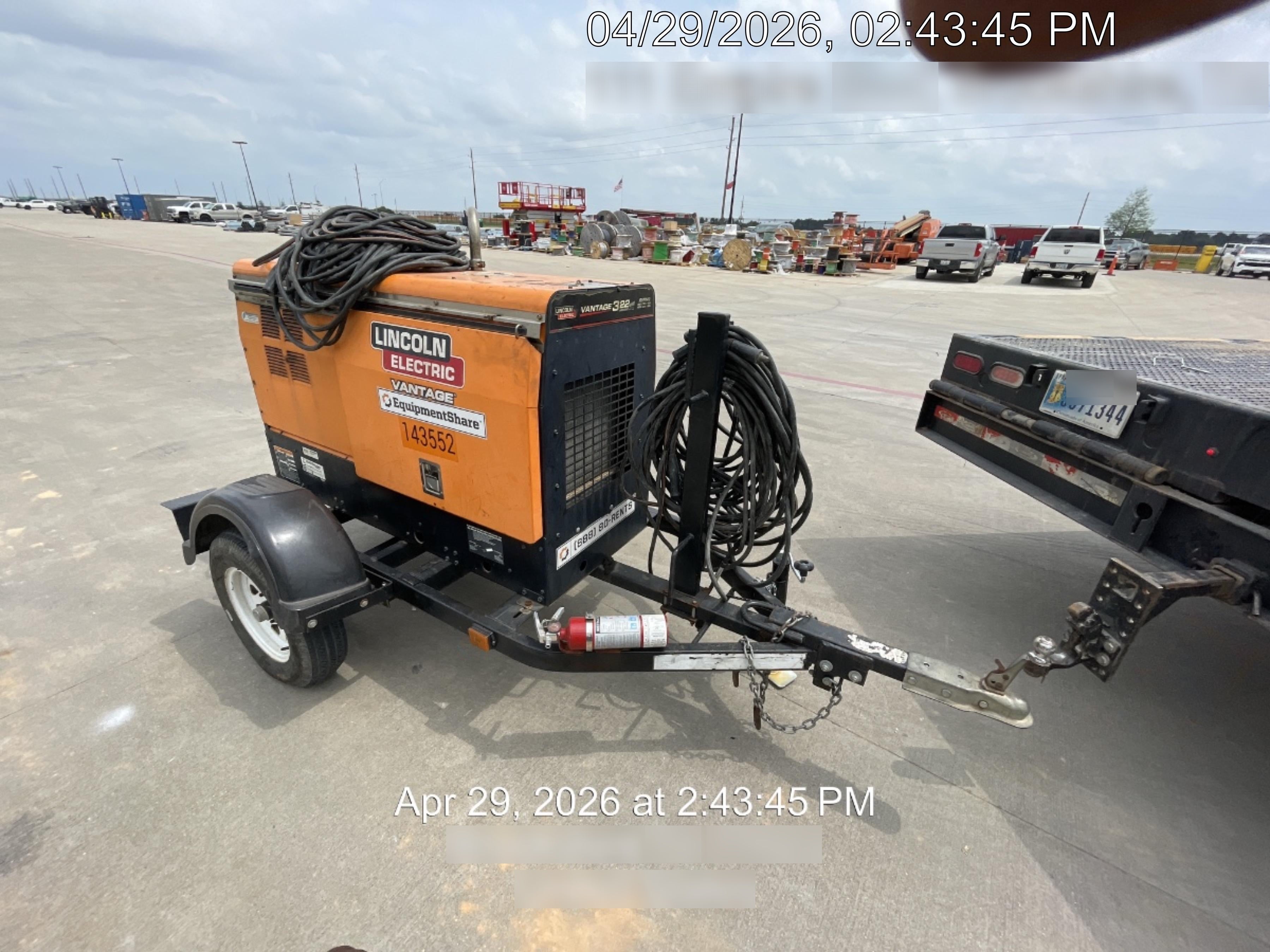 2021 Lincoln Electric Vantage 322 VANTAGE 322 READY-PAK 3
(EQUIPMENTSHARE)