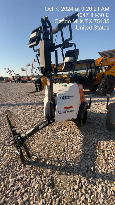 2024 Generac MLT2 Diesel, Flex Switch 120V Input, Powerzone Controller, 
(4) 320W LED Lights, 4kW Generator, 39.9 Gal Fuel Tank, 2" Ball, T3