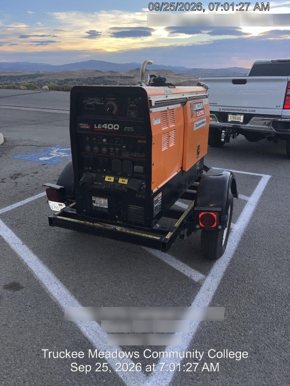 2023 Lincoln Electric LE400 Kubota V1505, Trlr, Cable Rack, Light Kit, ES Decals, T3