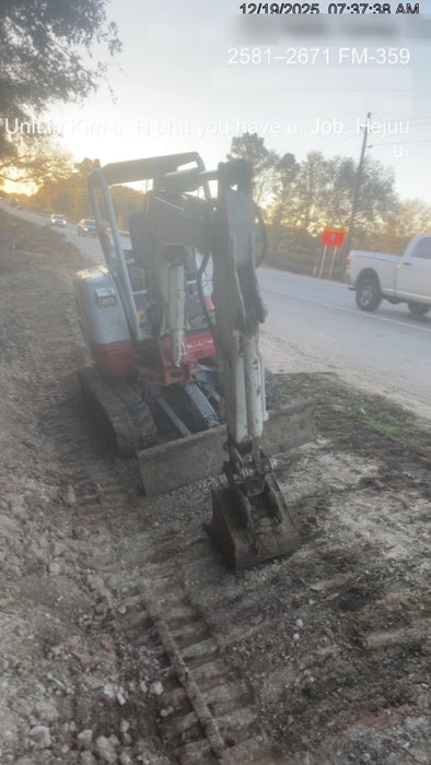 2021 TAKEUCHI TB235-2R