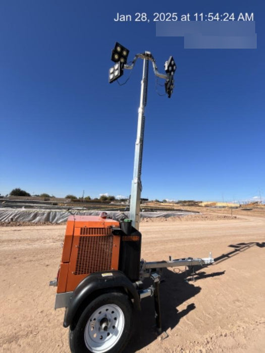 2024 Wanco WLTT-4MM4K Diesel, Deep Sea Controller, Shore Power Plug, Auto Start, (4) 350W LED Floodlights, 4kW Generator, 60 Gal Fuel Tank, 2" Ball, T3