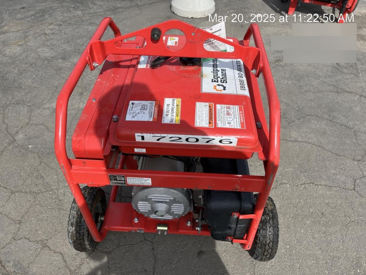 2021 Multiquip GA6HR Gen 6kW Honda GX340 GFCI
Wheel Kit