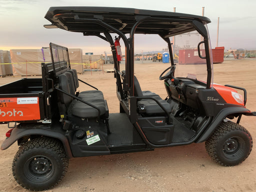 2021 Kubota RTV-X1140W-H Plastic Canopy, Windshield Acrylic Clear, LED Strobe Light, Wire Harness Kit, Back up Alarm
