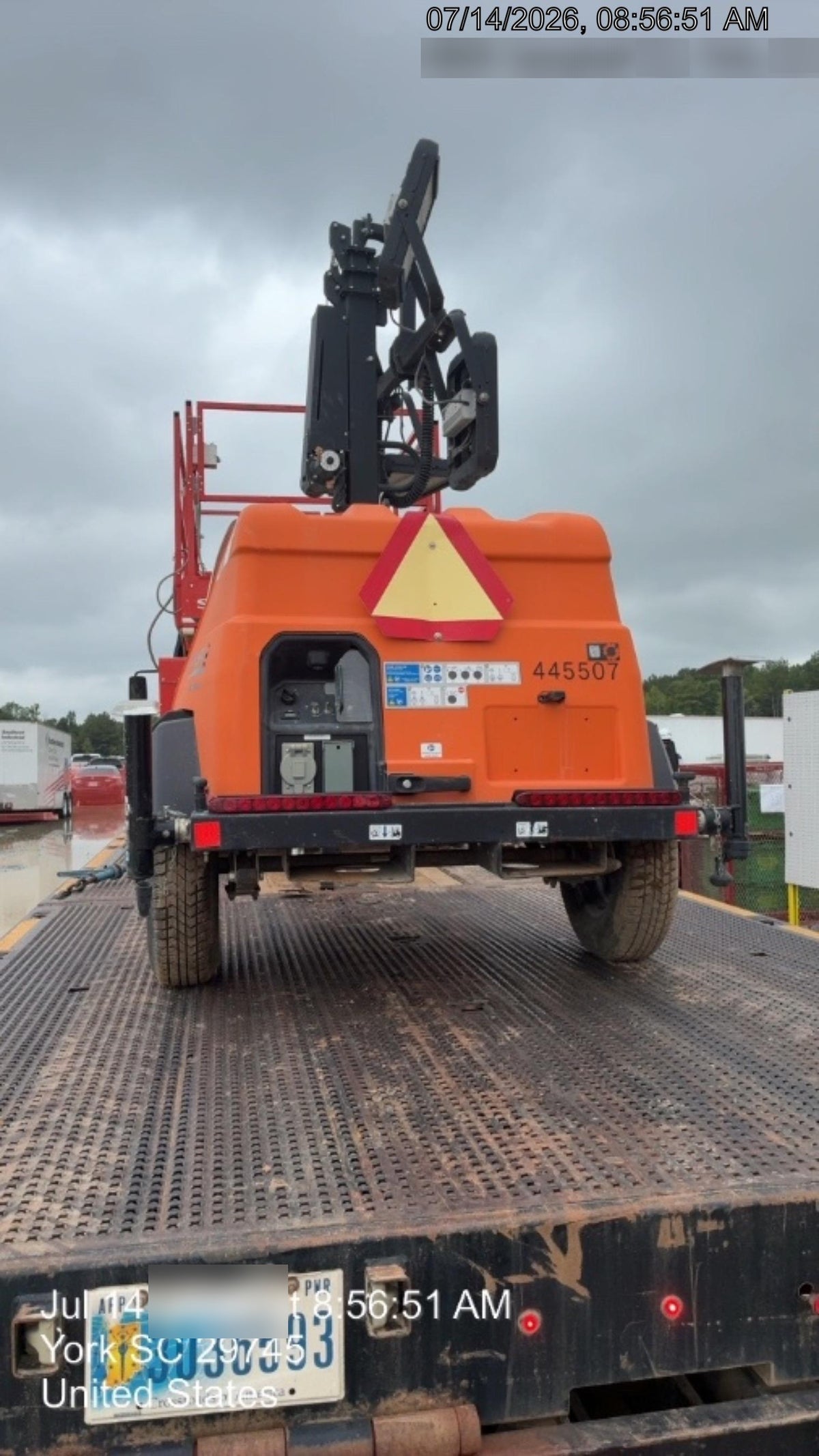 2024 Generac MLT6SKDS-STD4 ELEC WINCH Diesel, Electric Winch Mast, Powerzone Controller, (4) 320W LED Lights, 4kW Generator, 39.9 Gal Fuel Tank, 2" pintle, T3