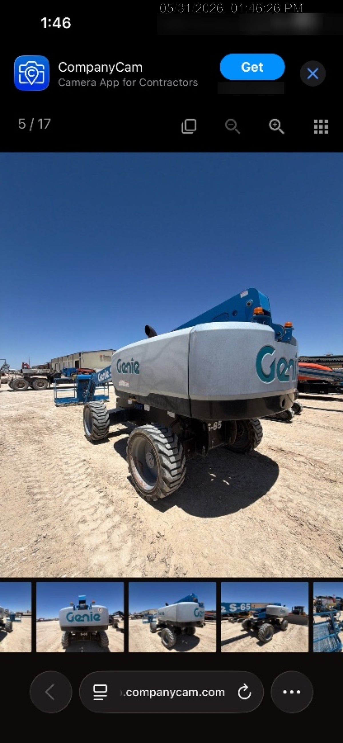 2018 GENIE S-65