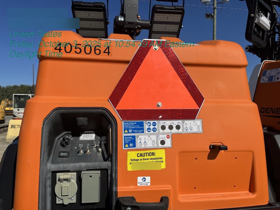 2024 Generac MLT6SKDS-STD4 ELEC WINCH Diesel, Electric Winch Mast, Powerzone Controller, (4) 320W LED Lights, 4kW Generator, 39.9 Gal Fuel Tank, 2" Ball, T3