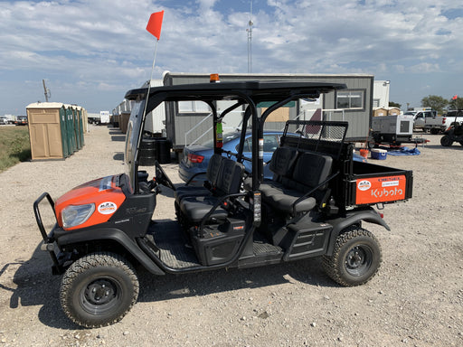 2021 Kubota RTV-X1140W-H Plastic Canopy, Windshield Acrylic Clear, LED Strobe Light, Wire Harness Kit, Back up Alarm