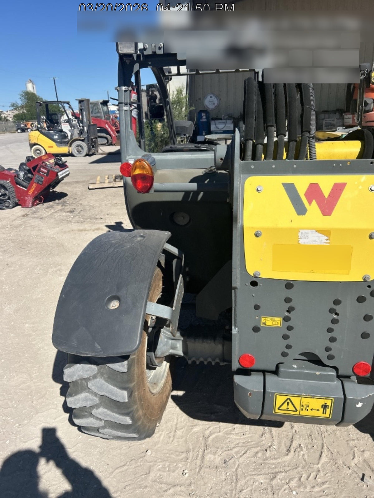 2019 WACKER NEUSON TH627
