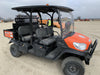 2022 Kubota RTV-X1140W-H Plastic Canopy, Windshield Acrylic Clear, LED Strobe Light, Wire Harness Kit, Back up Alarm
