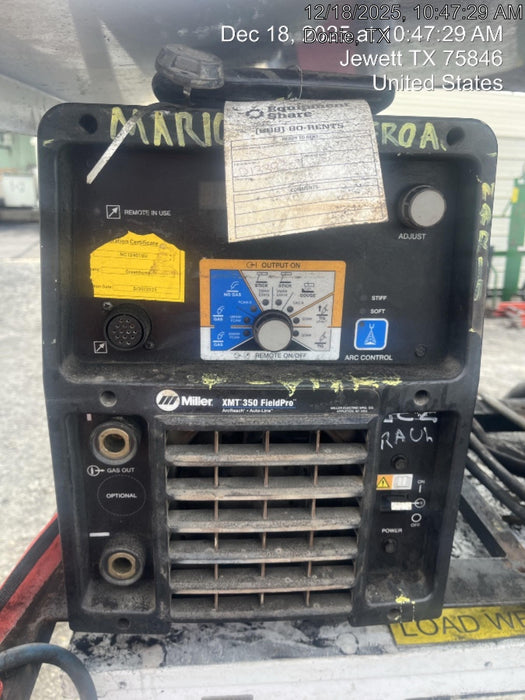 2021 MILLER ELECTRIC XMT 350