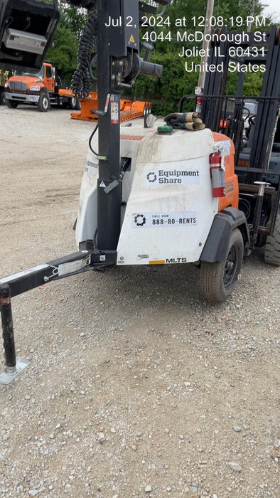 2024 Generac MLT2 Diesel, Flex Switch 120V Input, Powerzone Controller, 
(4) 320W LED Lights, 4kW Generator, 39.9 Gal Fuel Tank, 2" Ball, T3