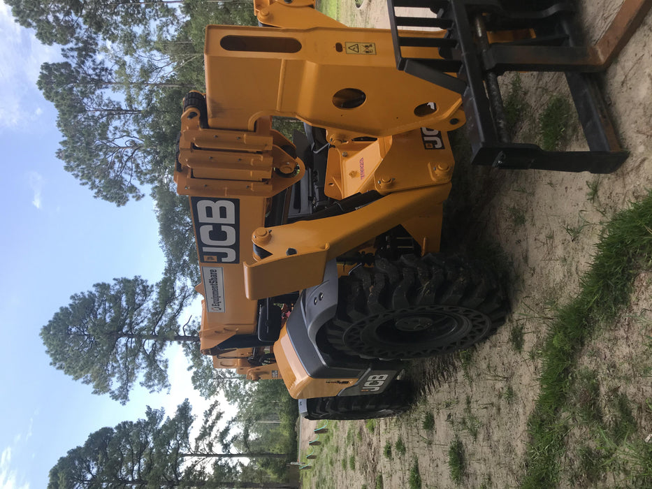 2020 JCB 510-56 Canopy, Solid Tires, Work Lights, Beacon, Aux Hydraulics, Back up Alarm, Lifting Eye, ES Decals