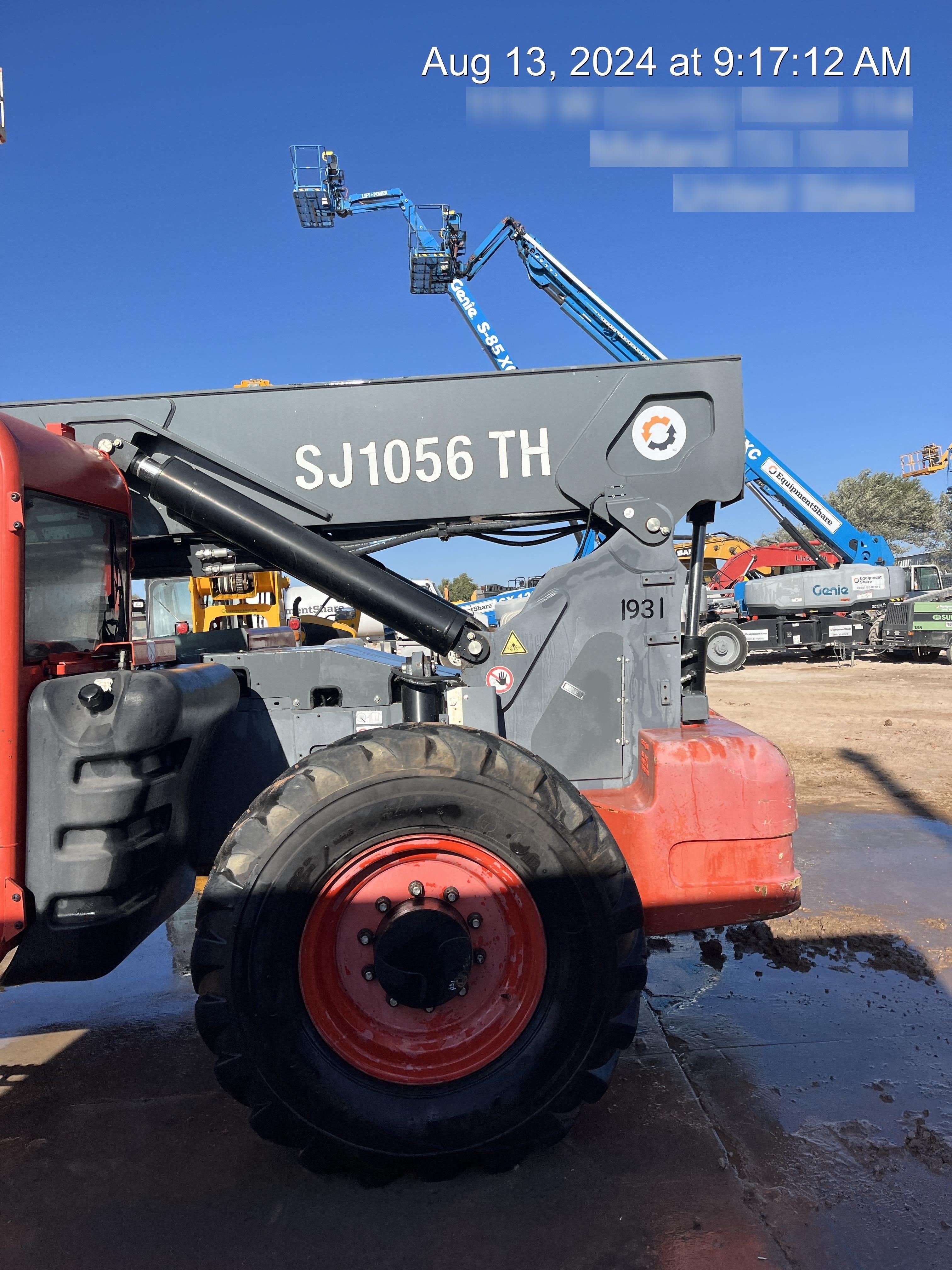 2016 Skyjack SJ1056 TH Skyjack SJ1056TH Telehandler