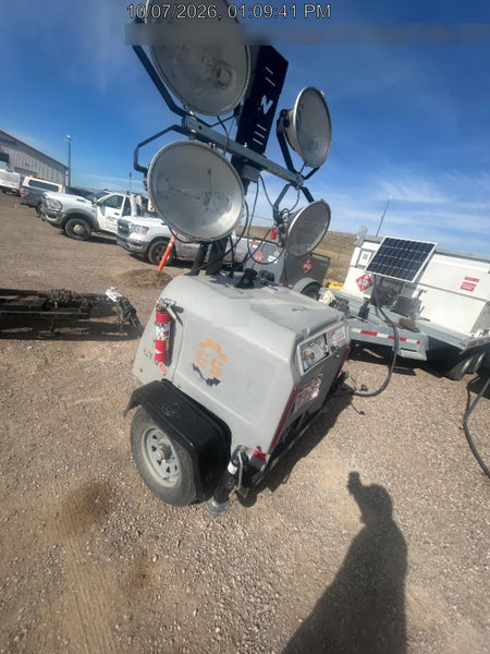 Wacker Neuson LTV6K-MH Wacker Neuson LTV6K Mobile Light Tower w/Fuel Level Sensor Installed