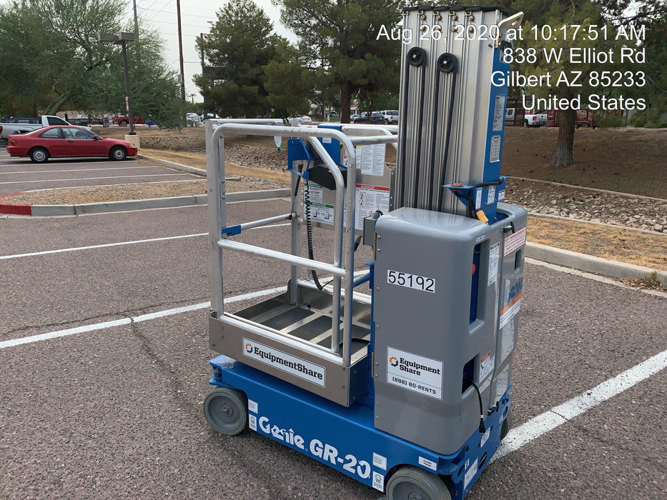 2019 GENIE GR-20