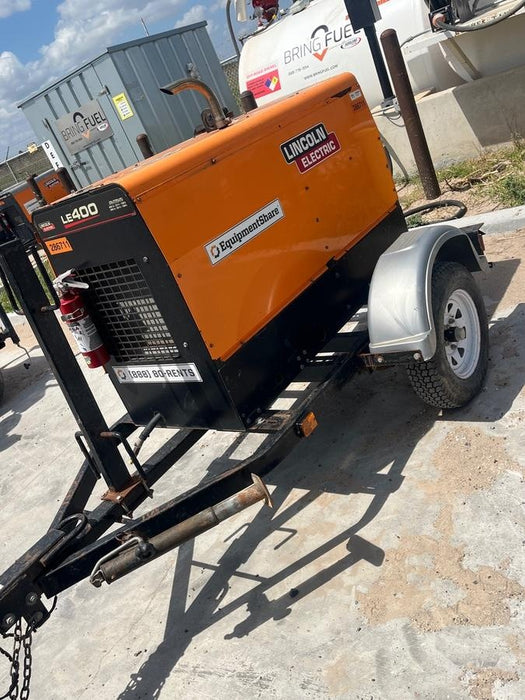 2022 Lincoln Electric LE400 Kubota V1505, Trlr, Cable Rack, Light Kit, ES Decals, T3