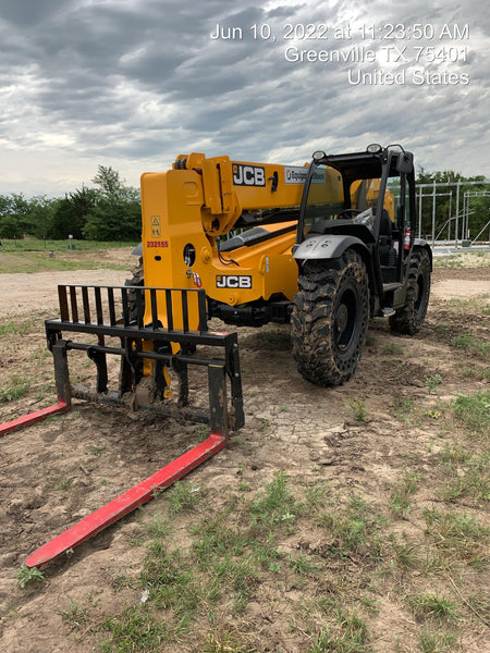 2022 JCB 509-42 74Hp Dsl, Canopy, Sld Tires, LED WL, Bcn, L Hook, EST