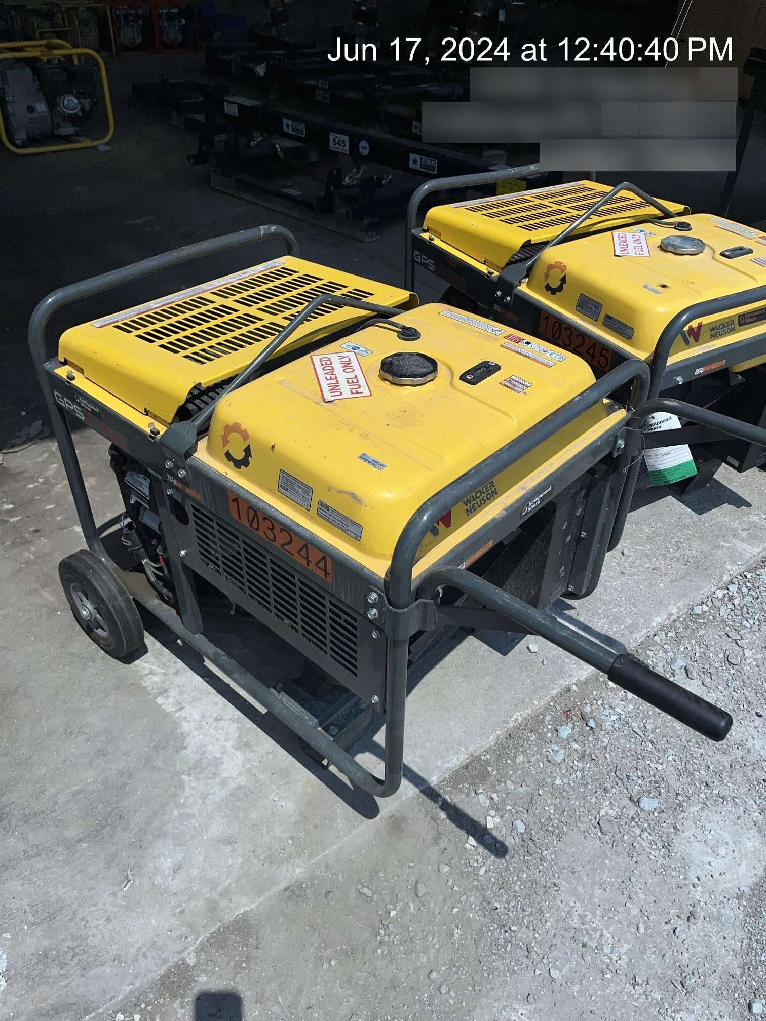 2020 WACKER NEUSON GPS9700V