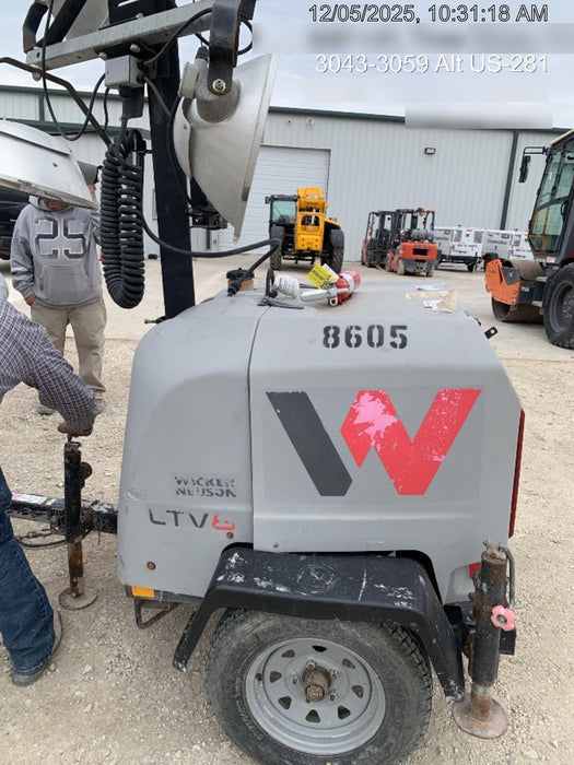 2018 Wacker Neuson LTV6L-MH Wacker Neuson LTV6L Towable Light Tower