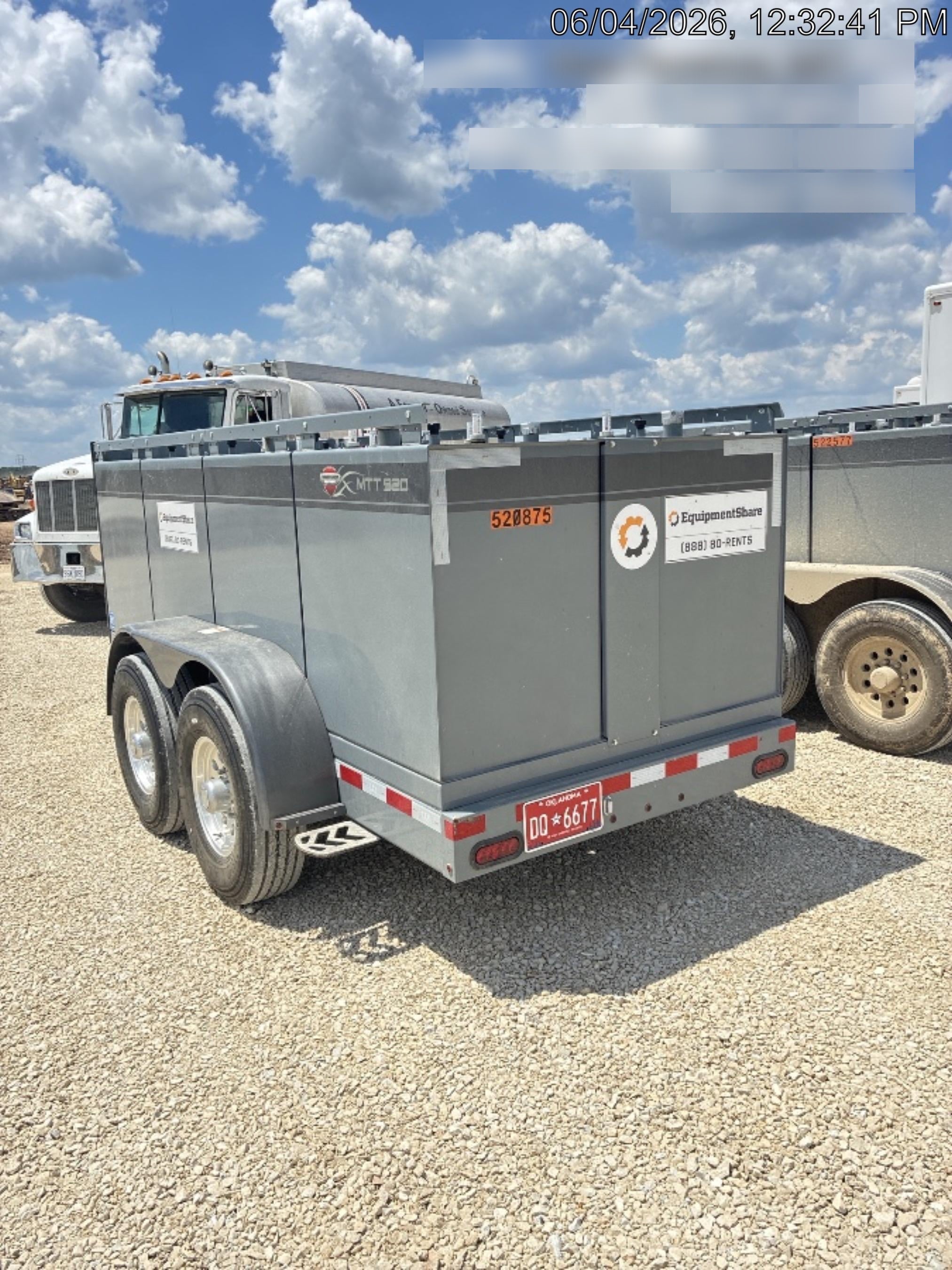 2025 THUNDER CREEK MTT920 - Hazmat not required