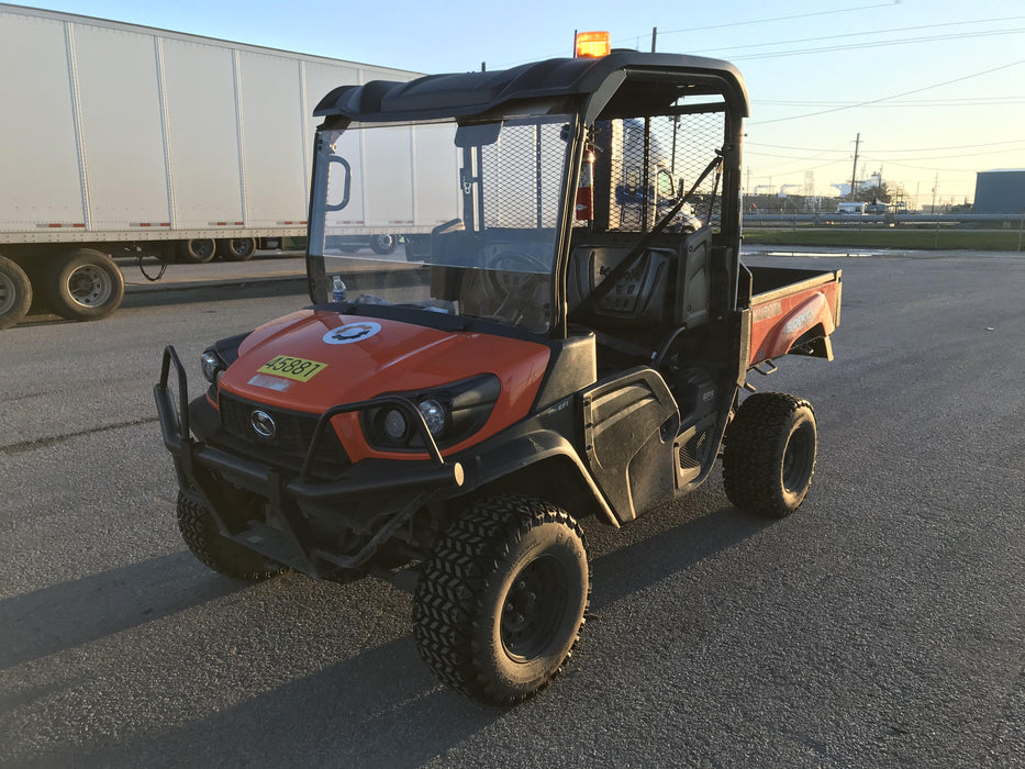 2019 Kubota RTV-XG850WL-H 4wd Utility Cart, Gas, 2 Seat, LED Strobe, Windshield Tempered Glass, Plastic Canopy, Wire Harness Kit, Backup Alarm