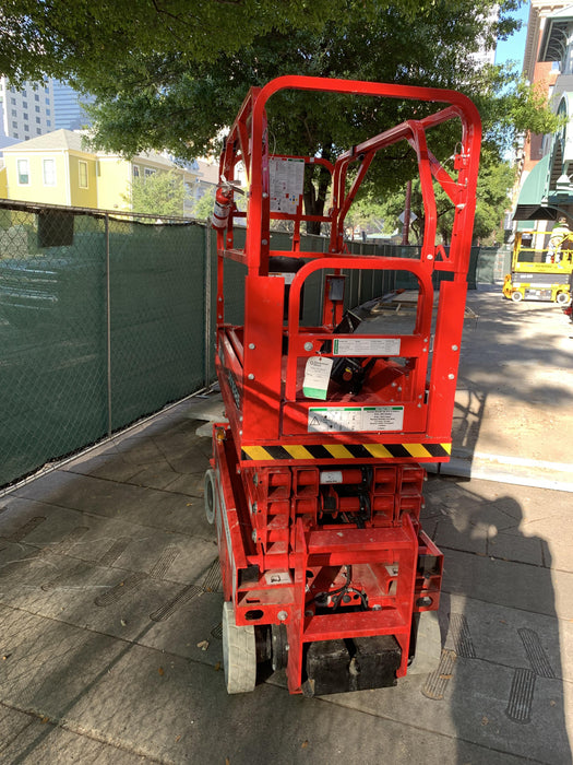 2021 Lgmg AS1932E Electric Drive, Solid Non Marking Tires, Dual Beacons