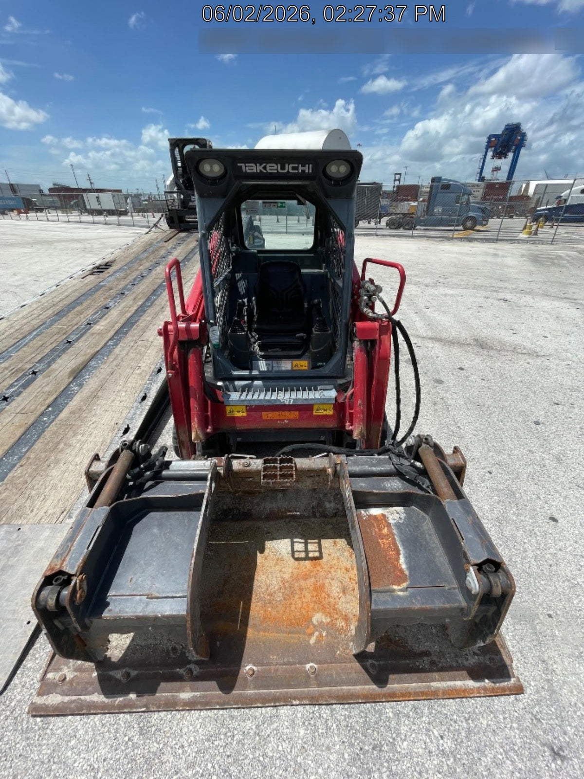 2020 PALADIN 76" Scrap Grapple Bucket - Paladin